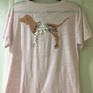 VS Pink Bling Legging Tee